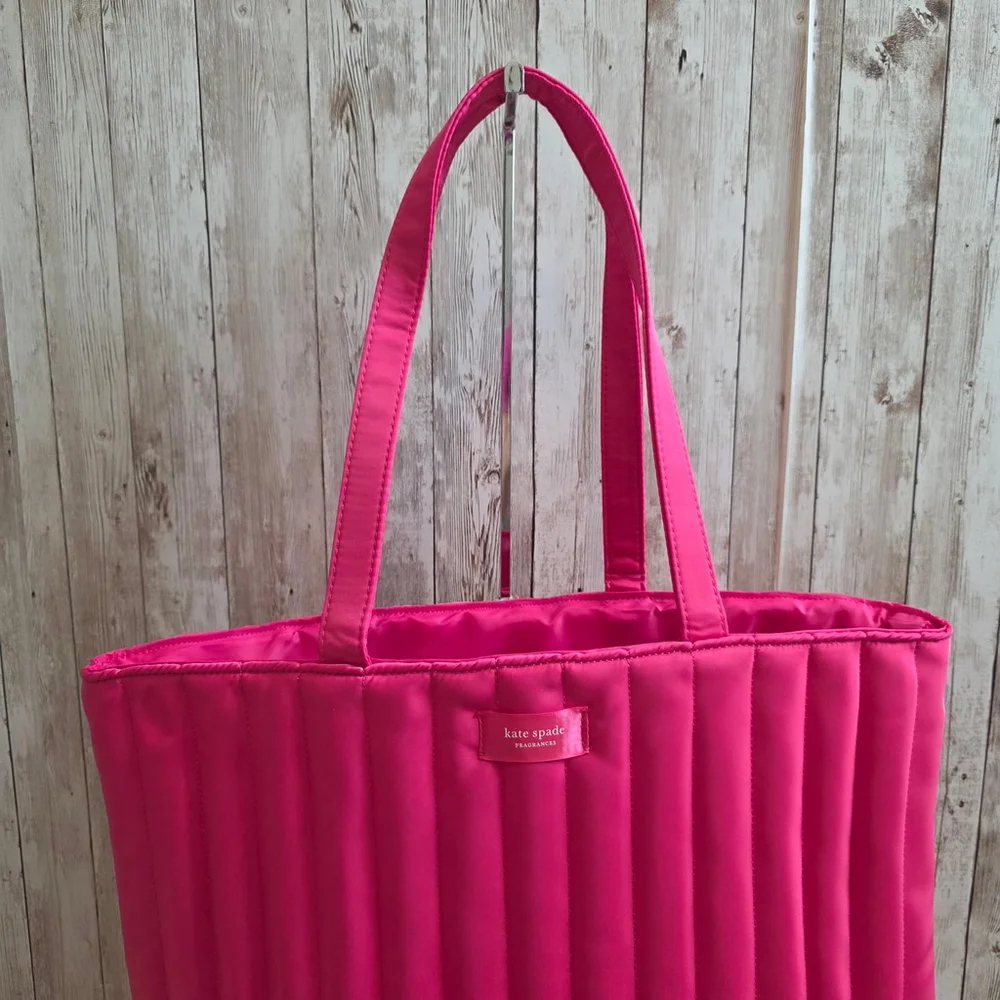 Kate Spade Tote Bag With Matching Makeup Bag pink